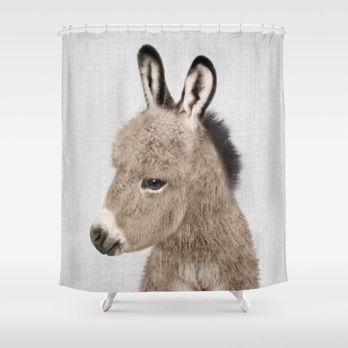 Donkey - Colorful Shower Curtain Gallery Image 1