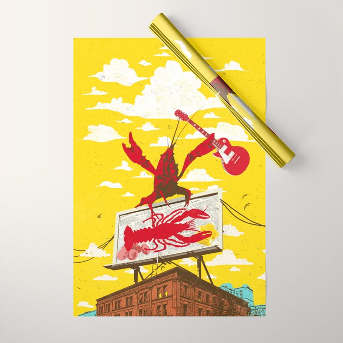 CRAWFISH BOIL II Wrapping Paper Gallery Image 1