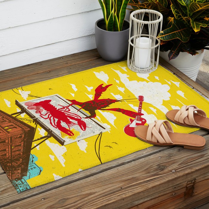 CRAWFISH BOIL II Outdoor Rug Gallery Image 2
