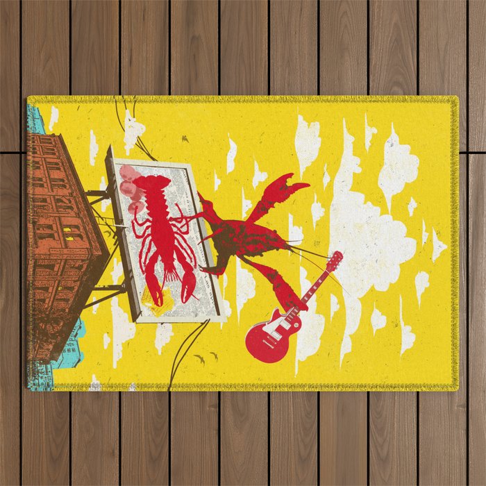 CRAWFISH BOIL II Outdoor Rug Gallery Image 1