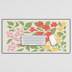 Flower Market 07: Barcelona Desk Mat Gallery Image 1