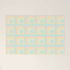 70s mod pale pastels Welcome Mat Gallery Image 1