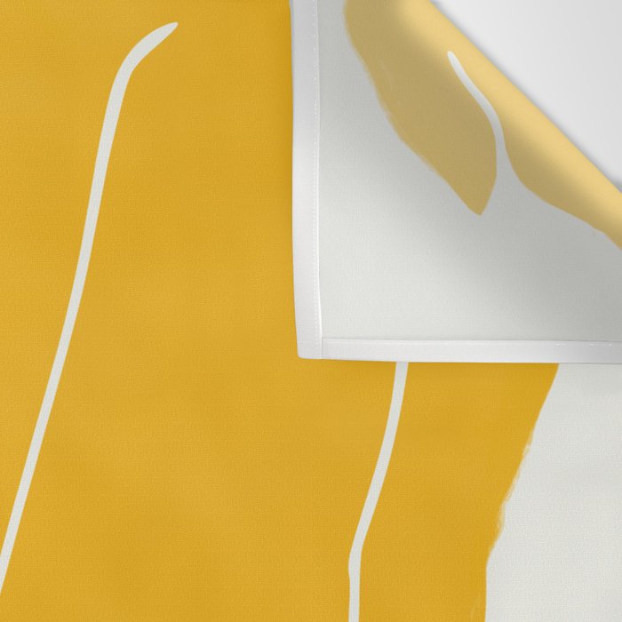 Nude in yellow Wall Tapestry Gallery Image 3