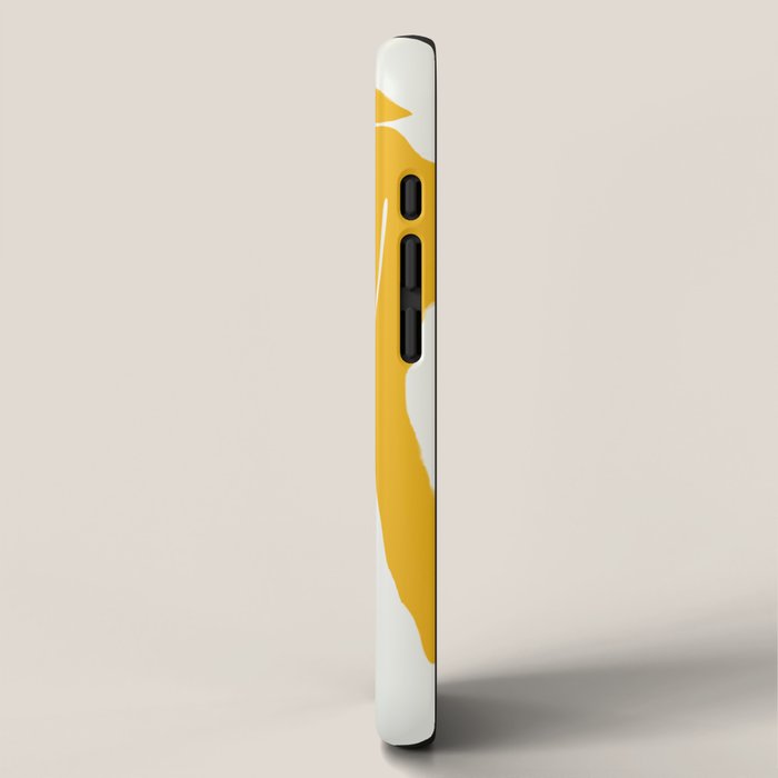 Nude in yellow iPhone Case Gallery Image 2
