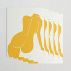 Nude in yellow Wrapping Paper Gallery Image 3