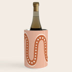 Minimal Snake - Coral & Pink Wine Chiller Gallery Image 1