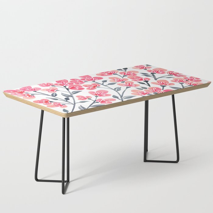 Cherry Blossoms - Pink & Black Palette Coffee Table Gallery Image 1