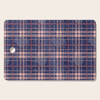 Tartan and Floral Texture Pattern Cutting Board Gallery Image 1