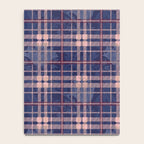 Tartan and Floral Texture Pattern Notebook Gallery Image 4
