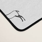 Reindeer animal doodle art pattern Desk Mat Gallery Image 4