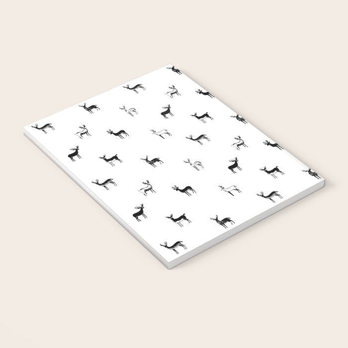 Reindeer animal doodle art pattern Notebook Gallery Image 3