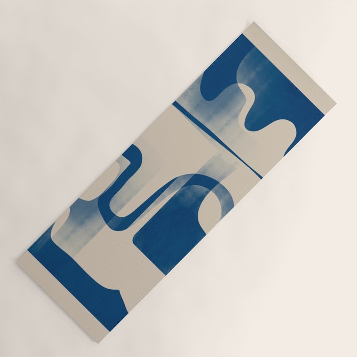 Modern Abstract Shapes 95 Yoga Mat Gallery Image 1