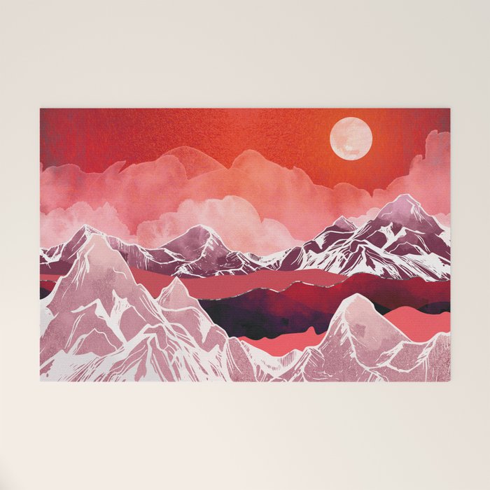 Scarlet Glow Welcome Mat Gallery Image 1