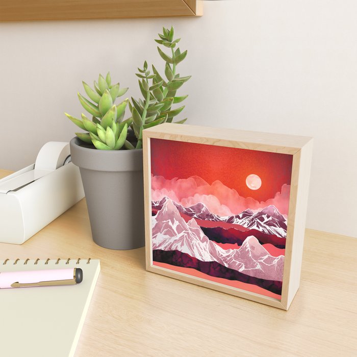 Scarlet Glow Mini Art Print Gallery Image 2