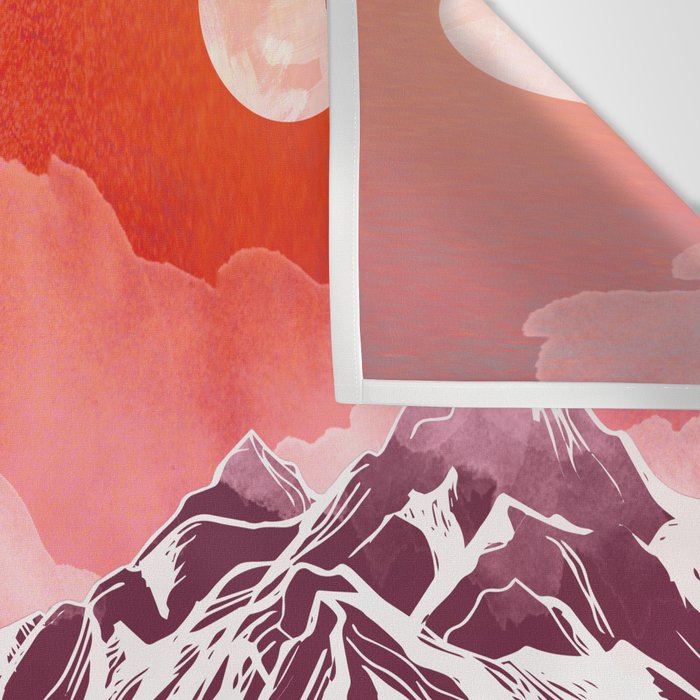 Scarlet Glow Wall Tapestry Gallery Image 3