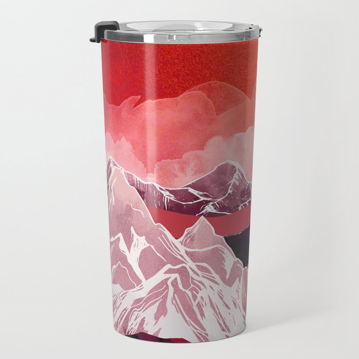 Scarlet Glow Travel Mug Gallery Image 3