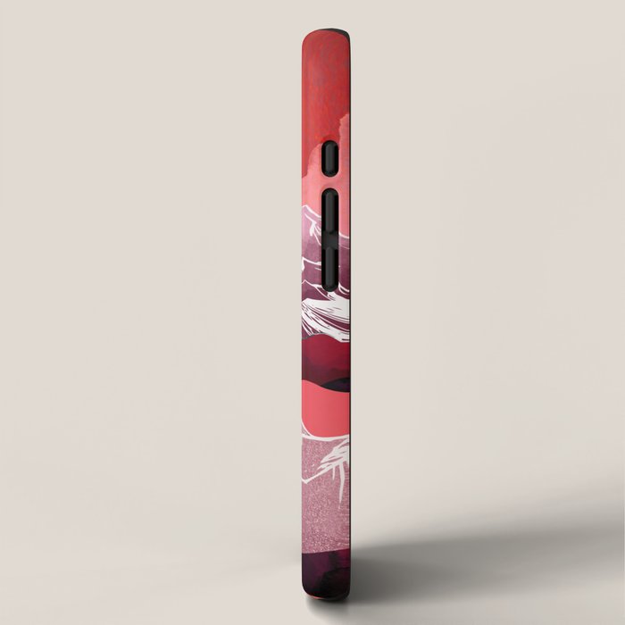Scarlet Glow iPhone Case Gallery Image 2