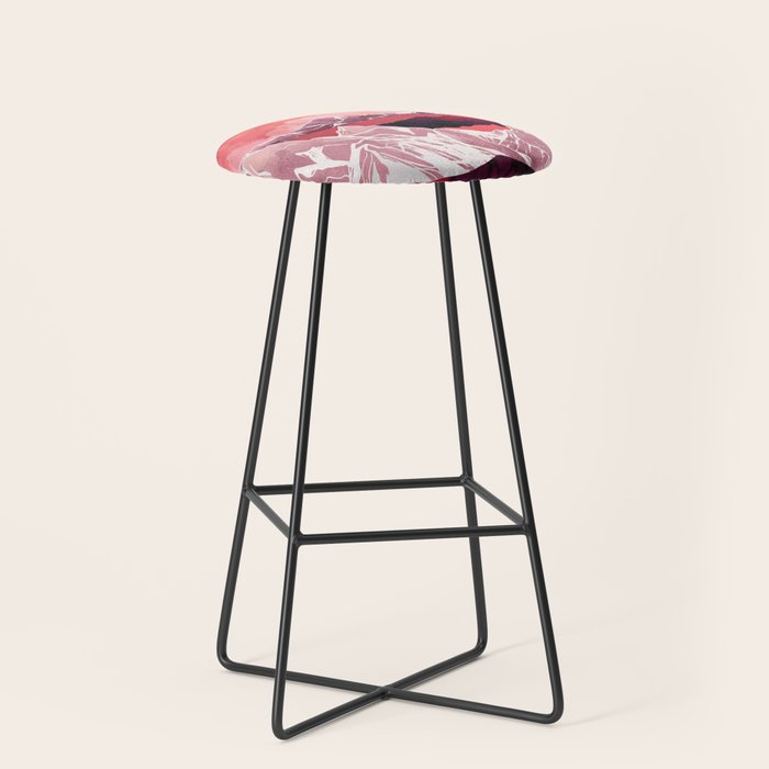 Scarlet Glow Stool Gallery Image 1