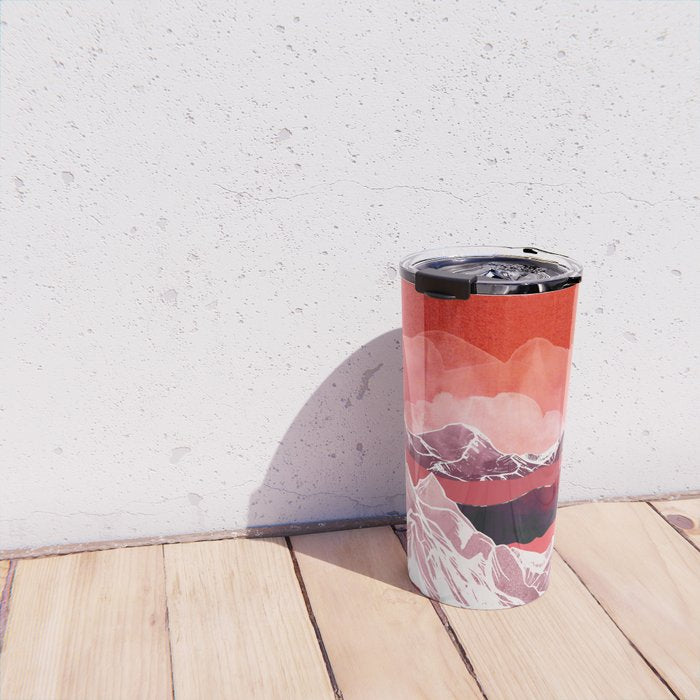 Scarlet Glow Travel Mug Gallery Image 4