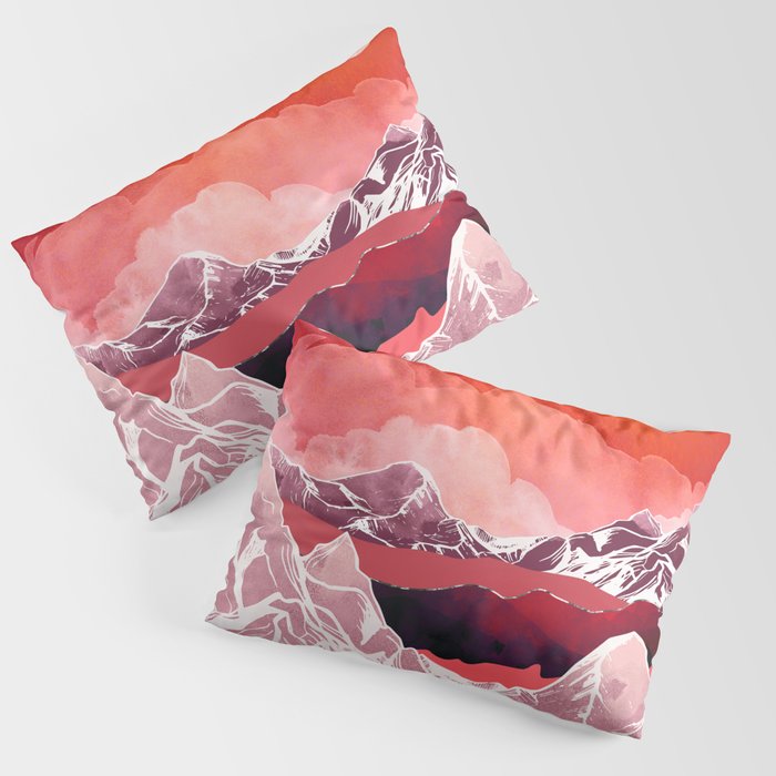Scarlet Glow Pillow Sham Gallery Image 3
