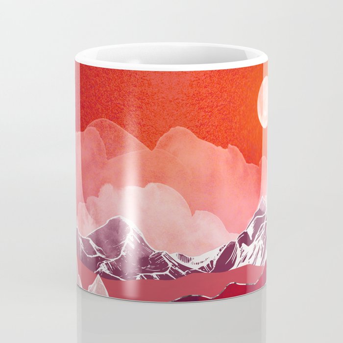 Scarlet Glow Coffee Mug Gallery Image 4