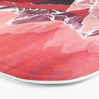 Scarlet Glow Bath Mat Gallery Image 3