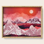 Scarlet Glow Serving Tray Gallery Image 1