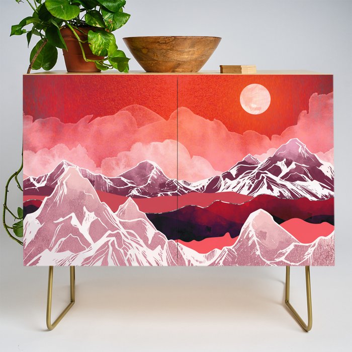 Scarlet Glow Credenza Gallery Image 1
