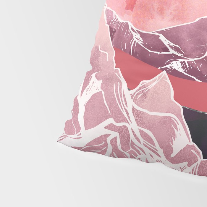 Scarlet Glow Pillow Sham Gallery Image 4