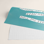 "Take The Time You Need And Let Today Be What Today Needs To Be." Wrapping Paper Gallery Image 2