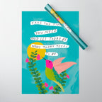 "Take The Time You Need And Let Today Be What Today Needs To Be." Wrapping Paper Gallery Image 1