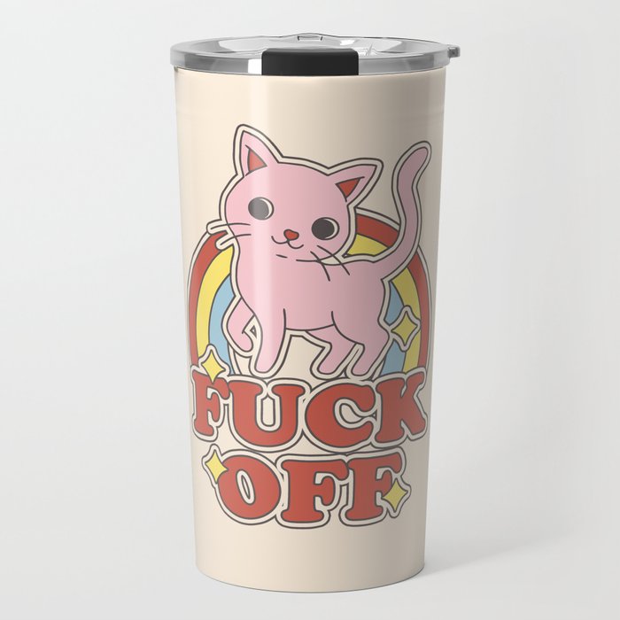 Fuck Off Travel Mug Gallery Image 1
