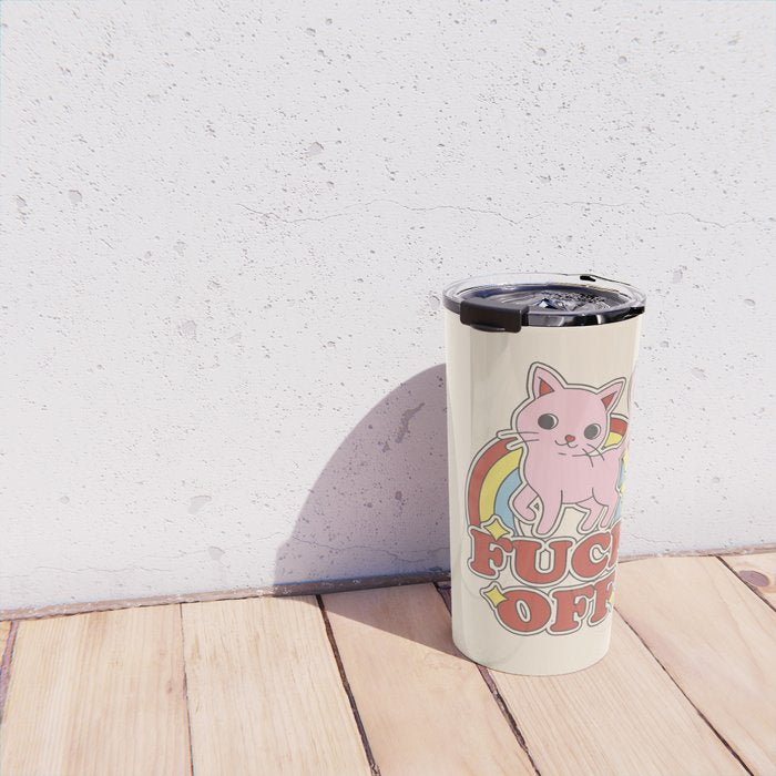 Fuck Off Travel Mug Gallery Image 4