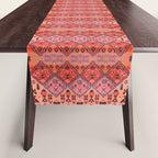 Epic Rustic & Farmhouse Style Original Moroccan Artwork  Table Runner Gallery Image 1