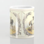 Arabian Horses - Equine Theme Vintage Illustration Coffee Mug Gallery Image 4