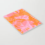 Tropical Jungle Pattern - Orange & pink Notebook Gallery Image 3