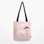 Wild West Dalmatian in Cowboy Hat Tote Bag Gallery Image 2