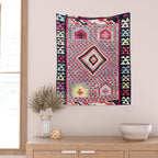 Sarkoy  Antique Bulgarian Kilim Print Wall Tapestry Gallery Image 2
