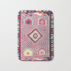 Sarkoy  Antique Bulgarian Kilim Print Bath Mat Gallery Image 1