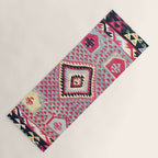 Sarkoy  Antique Bulgarian Kilim Print Yoga Mat Gallery Image 1