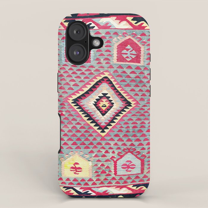 Sarkoy  Antique Bulgarian Kilim Print iPhone Case Gallery Image 1