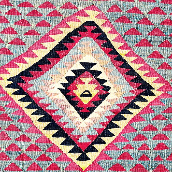 Sarkoy  Antique Bulgarian Kilim Print Coffee Mug Gallery Image 2