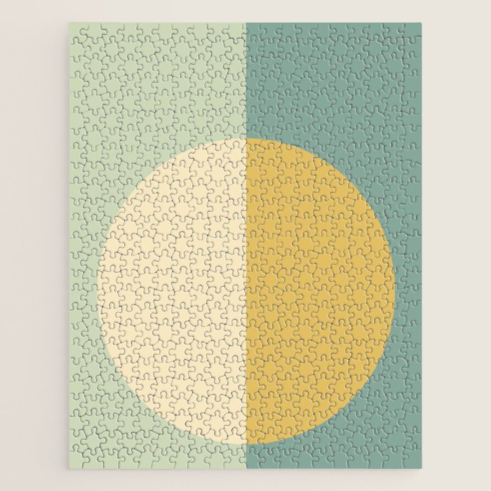 Color Block Abstract XXIII Jigsaw Puzzle Gallery Image 1