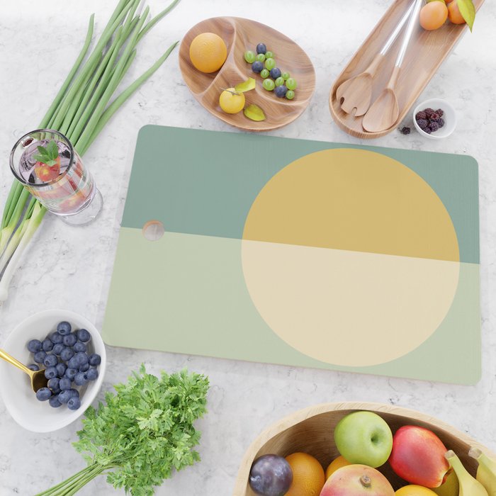 Color Block Abstract XXIII Cutting Board Gallery Image 2