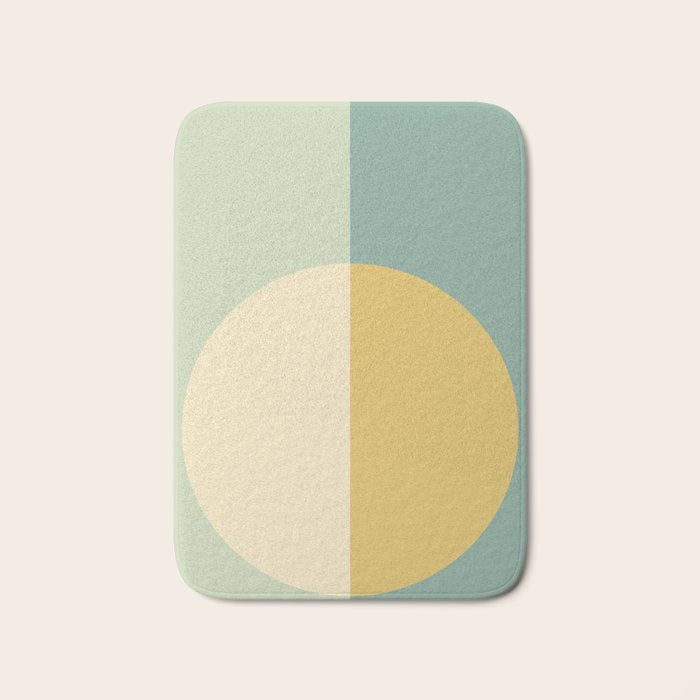 Color Block Abstract XXIII Bath Mat Gallery Image 1