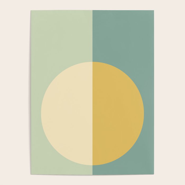 Color Block Abstract XXIII Poster Gallery Image 4