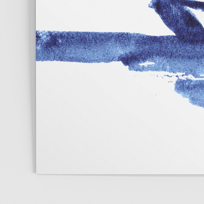 Sailboat in Blue Ink (Second in Set of Three) Poster Gallery Image 3