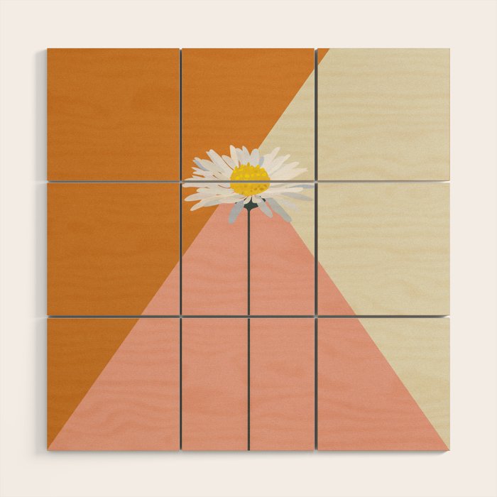 Daisy Love Wood Wall Art Gallery Image 1