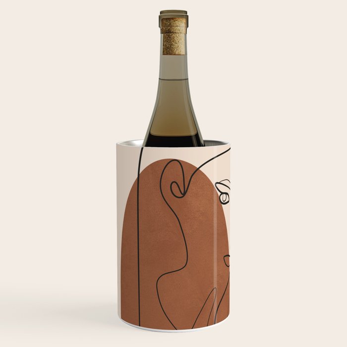 Abstract Faces 5  Wine Chiller Gallery Image 2