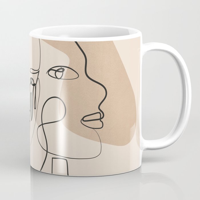 Abstract Faces 5  Coffee Mug Gallery Image 1